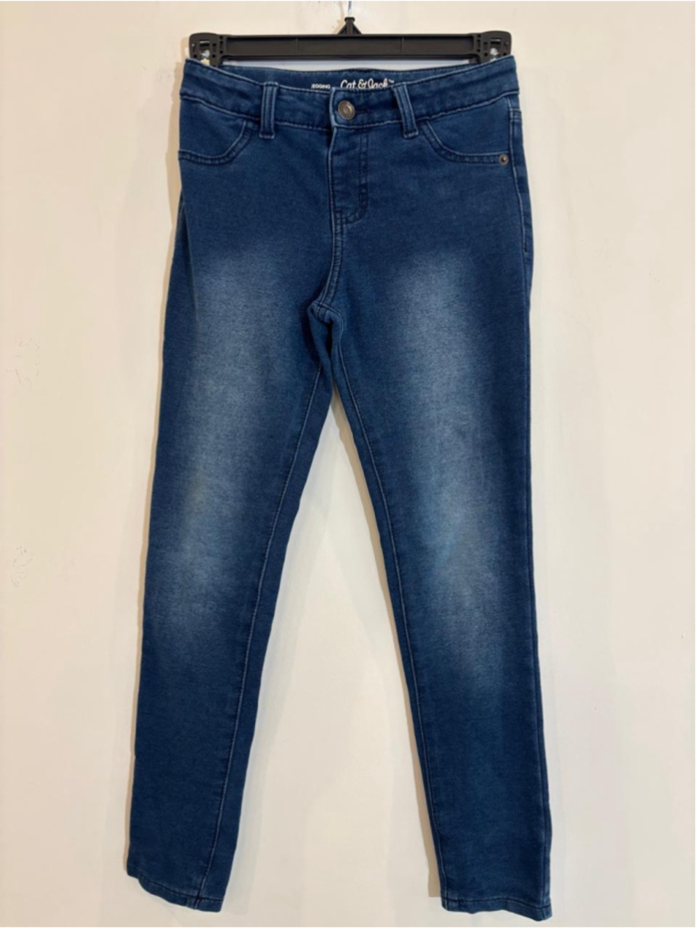 Girls Cat & Jack Super Stretch Jegging Jeans Size 8 Blue #C92